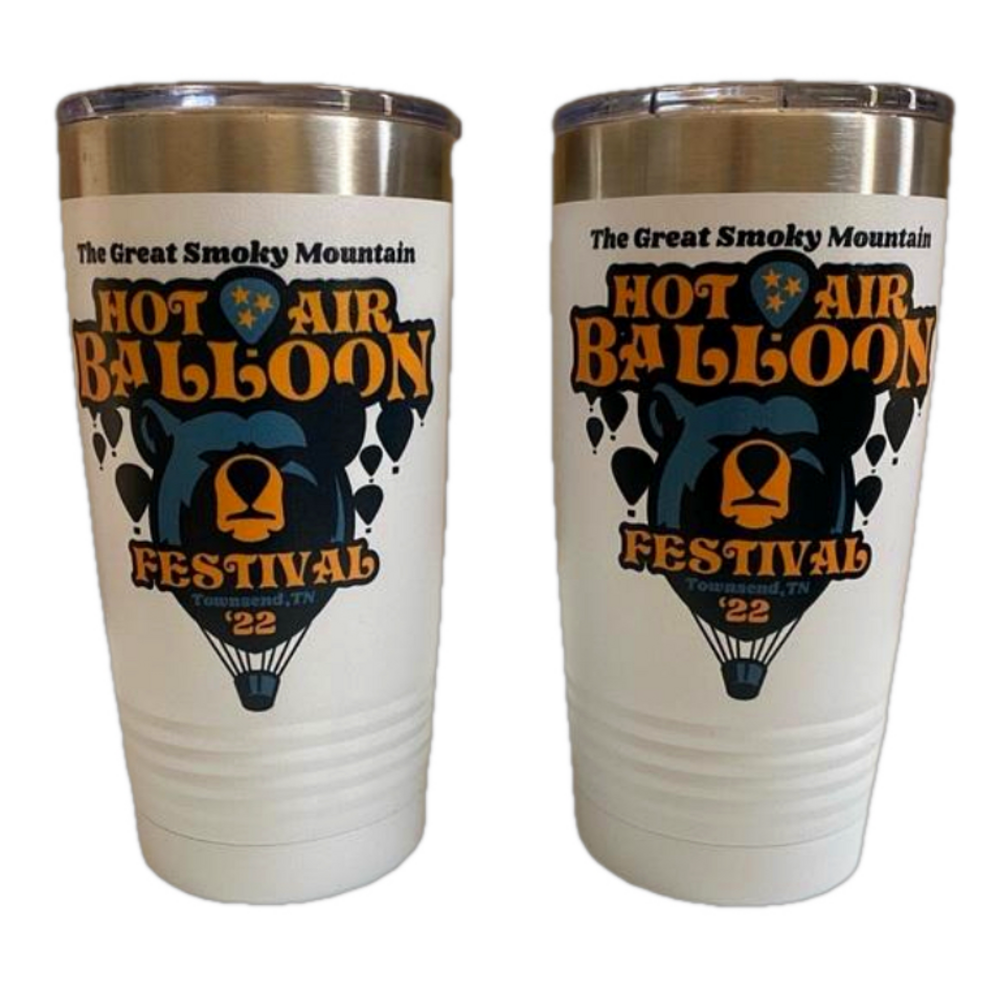 2 Stainless polar camel insulated Hot Air Balloon Festival Tumblers